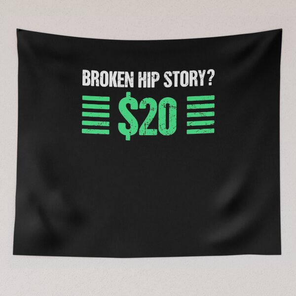 Item preview, Story - Get Well Gift Fractured Broken Hip Bone designed and sold by Jam Jar.