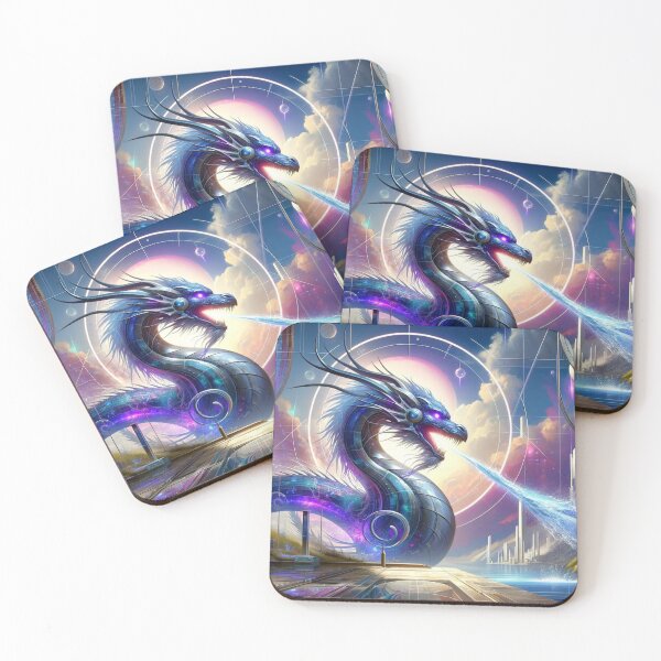 Item preview, Ice Dragon Aquarius designed and sold by ZodiBlend.