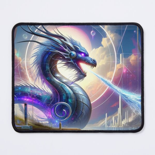 Item preview, Ice Dragon Aquarius designed and sold by ZodiBlend.