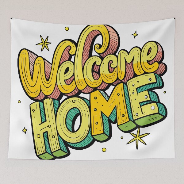 Item preview, Welcome Home designed and sold by nalpoonggee.