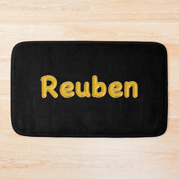 Item preview, Golden Balloon Reuben Name Label (Black) designed and sold by NormadWorld.