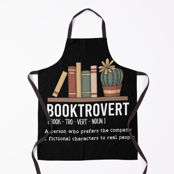 Item preview, Booktrovert (white) designed and sold by HofTao.