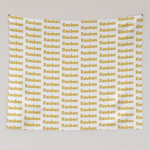 Item preview, Golden Balloon Reuben Name Label designed and sold by NormadWorld.