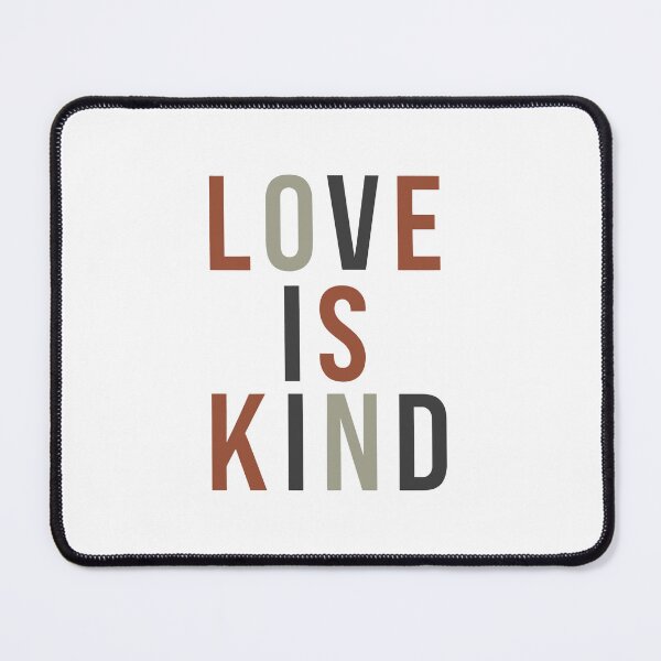 Item preview, Minimalist Love is Kind Typography - Scandinavian Decor designed and sold by HahaHandlesHub.