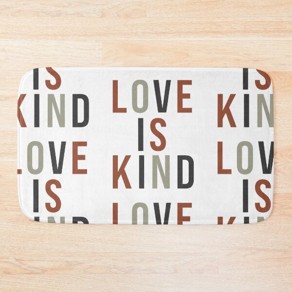 Item preview, Minimalist Love is Kind Typography - Scandinavian Decor designed and sold by HahaHandlesHub.
