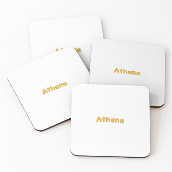Item preview, Golden Balloon Athena Name Label designed and sold by NormadWorld.