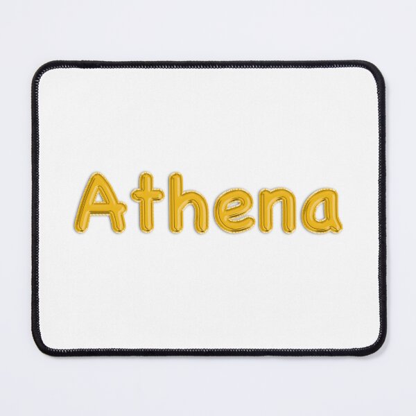 Item preview, Golden Balloon Athena Name Label designed and sold by NormadWorld.