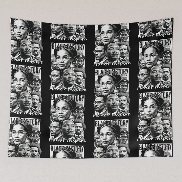 Item preview, Influential Historical Black History Leaders Honor Inspire Hope designed and sold by GravitiTees.