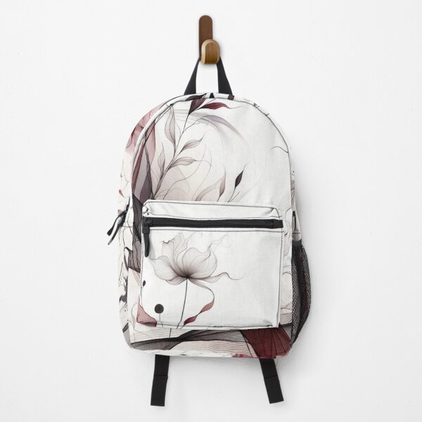 Item preview, Serene Intricacies: Burgundy on White designed and sold by CardsStudio.