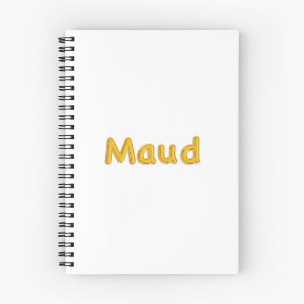 Item preview, Golden Balloon Maud Name Label designed and sold by NormadWorld.