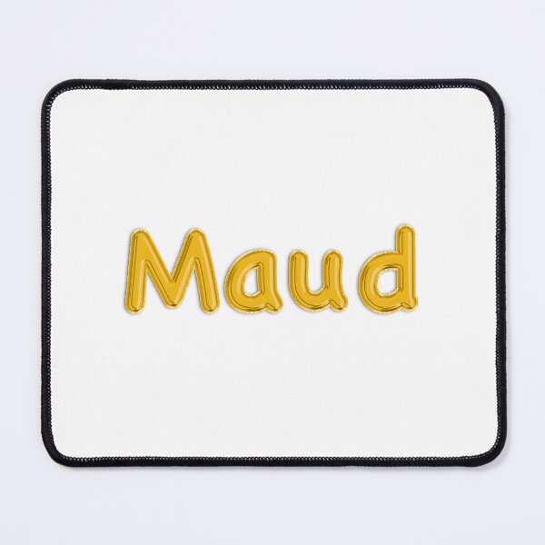 Item preview, Golden Balloon Maud Name Label designed and sold by NormadWorld.