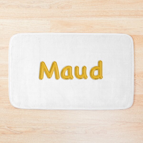 Item preview, Golden Balloon Maud Name Label designed and sold by NormadWorld.