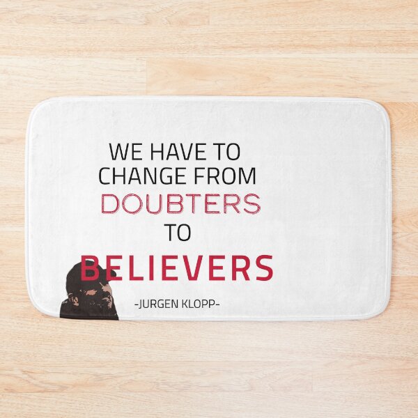 Item preview, DOUTBERS to BELIEVERS- Jurgen Klopp designed and sold by happy-capy.