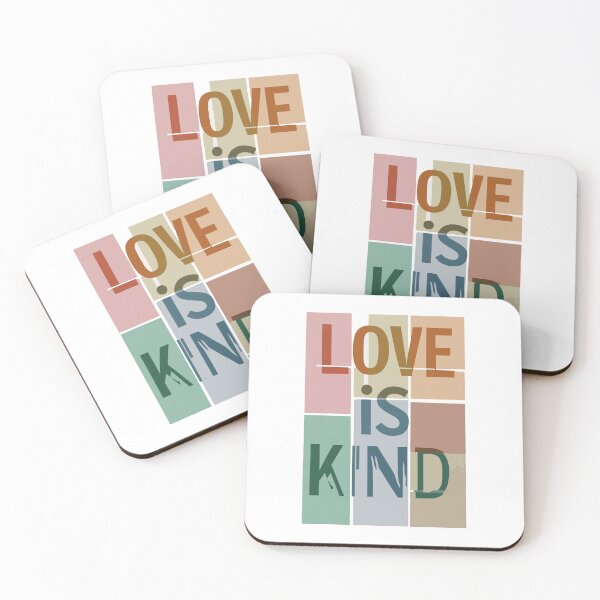 Item preview, Scandinavian Minimalist Typography - Love is Kind Design  designed and sold by HahaHandlesHub.