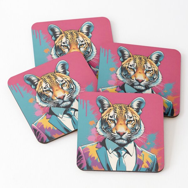 Item preview, Tiger in suit designed and sold by ShenGha-design.