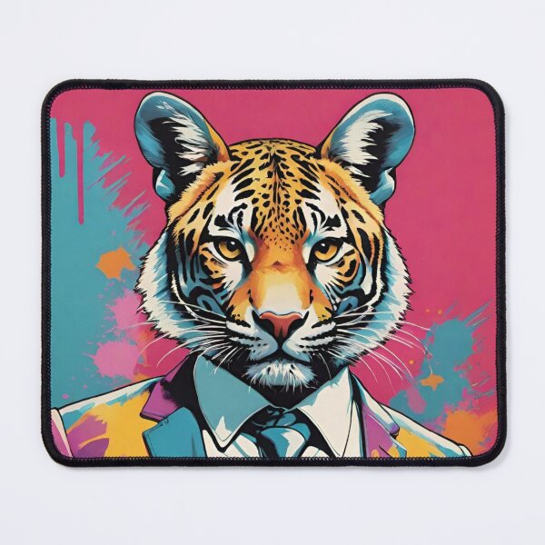 Item preview, Tiger in suit designed and sold by ShenGha-design.