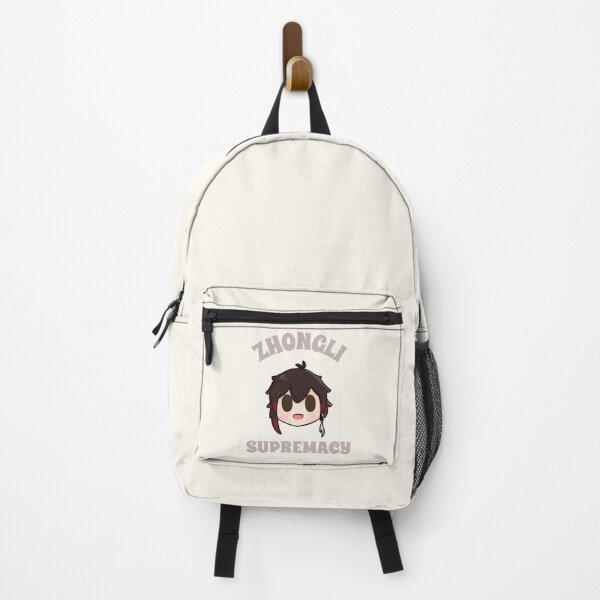 Item preview, Genshin Impact Zhongli supremacy typography chibi | Morcaworks designed and sold by Morcawork.