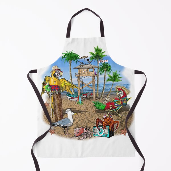 Item preview, Birds Parrot Beach Shack Surf Party designed and sold by oz10.