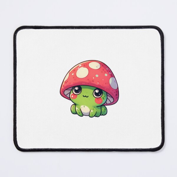 Item preview, Cute Frog With Mushroom Hat designed and sold by MythsInc.