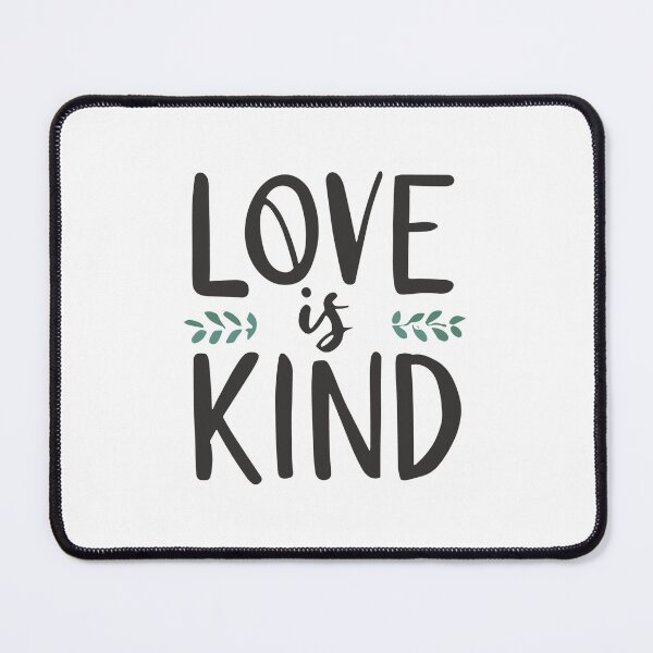 Item preview, Scandinavian Love is Kind Design - Minimalist Decor Typography designed and sold by HahaHandlesHub.