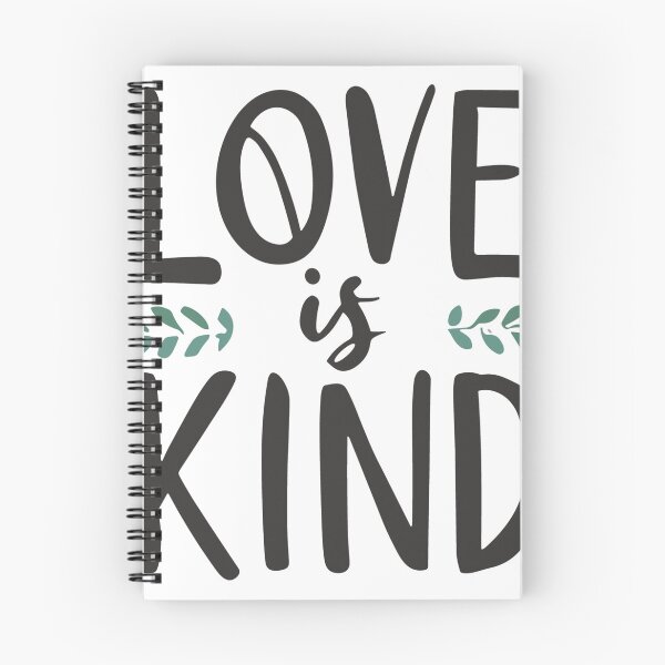 Item preview, Scandinavian Love is Kind Design - Minimalist Decor Typography designed and sold by HahaHandlesHub.