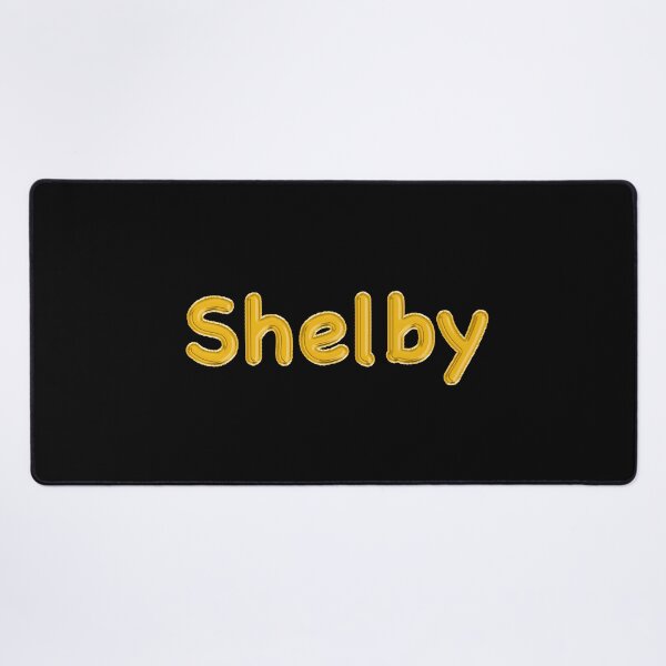 Item preview, Golden Balloon Shelby Name Label (Black) designed and sold by NormadWorld.