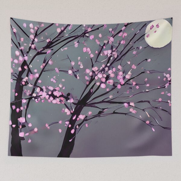 Item preview, Dusky Sakura Moon designed and sold by KokoroCreations.