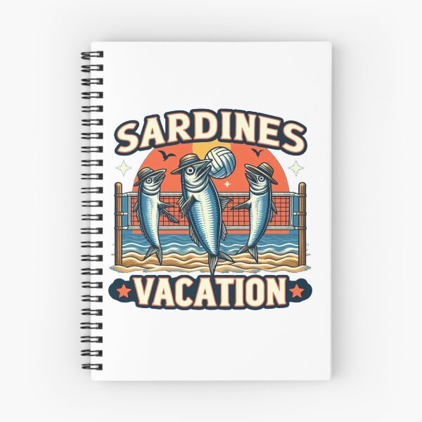 Item preview, The Sardines Vacation  #2 designed and sold by Gentle40Winks.