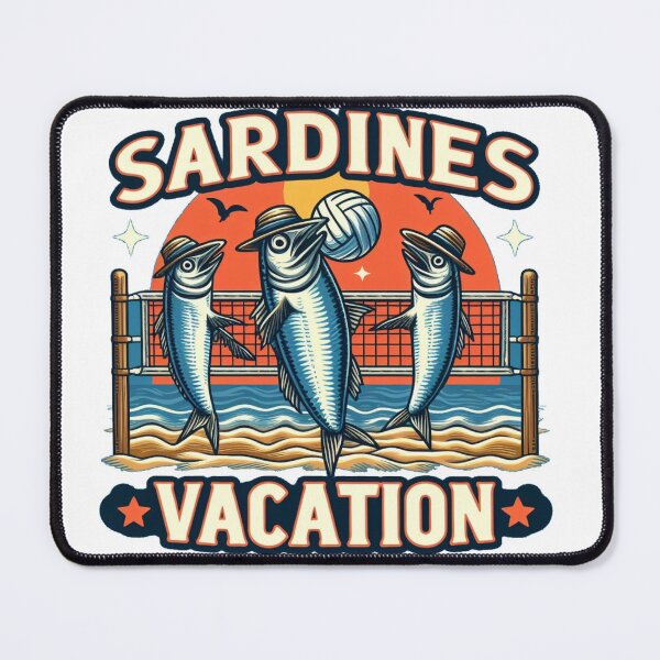 Item preview, The Sardines Vacation #2 designed and sold by Gentle40Winks.