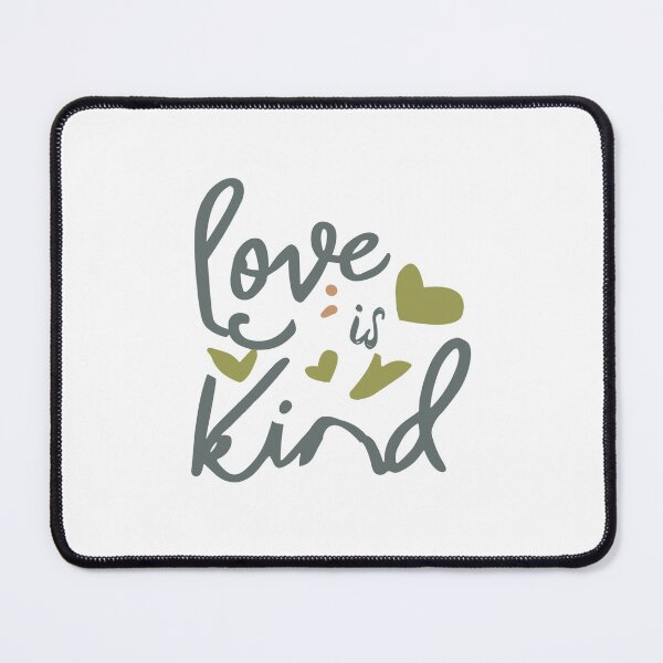 Item preview, Scandinavian Love: "Love is Kind" Playful Typography designed and sold by HahaHandlesHub.