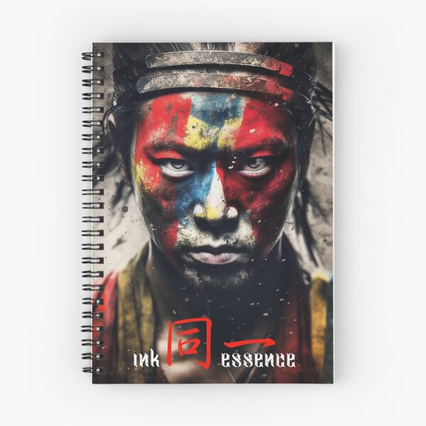 Item preview, Ink Essence - Japanese Aesthetic Surreal Kanji Symbol Painted Face Art 77 designed and sold by MadeByRobots.