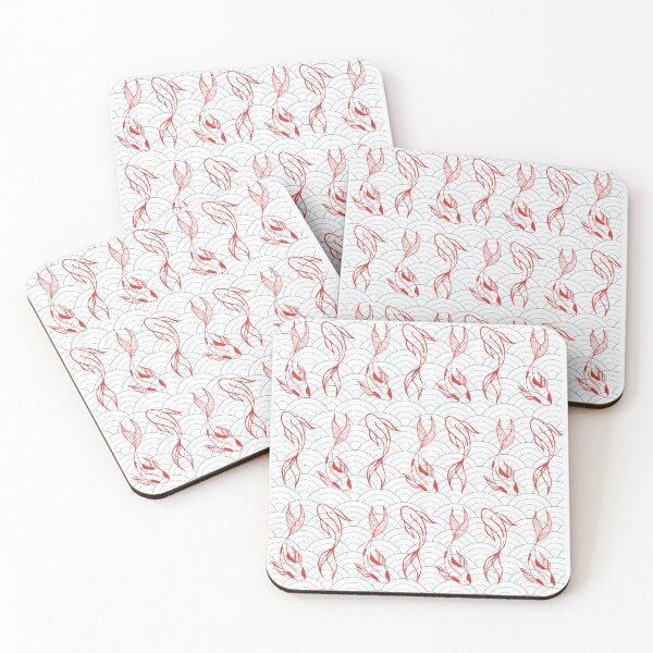 Item preview, Japanese Waves & Dance of Goldfish designed and sold by Wabi-SabiStudio.