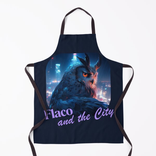 Item preview, Flaco and the City (transparent background) designed and sold by Mecha Brave Studio.
