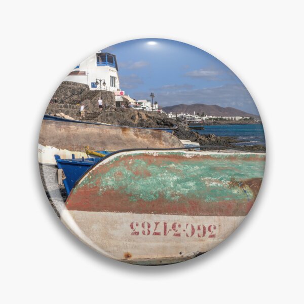 Item preview, Playa Blanca beach boat  designed and sold by hawkie.