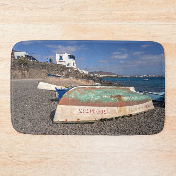 Item preview, Playa Blanca beach boat  designed and sold by hawkie.