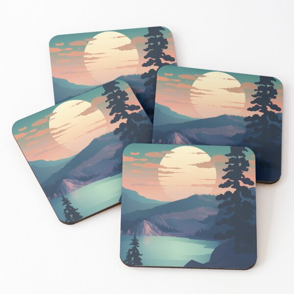 Item preview, Crater Lake National Park Night designed and sold by WanderlustArtsy.