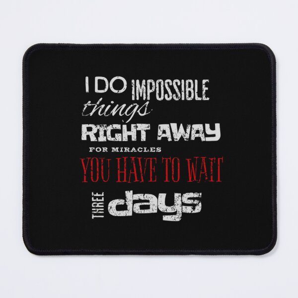 Item preview, I can work miracles because I am a Maintenance Worker designed and sold by BlueGoldArt.
