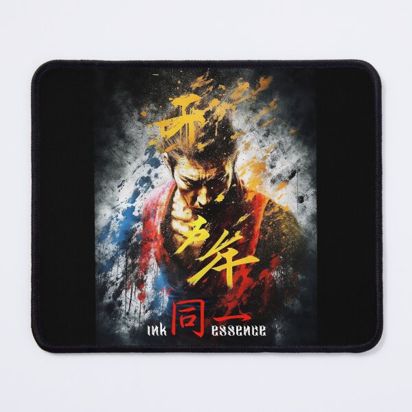 Item preview, Ink Essence - Japanese Aesthetic Surreal Kanji Symbol Painted Face Art 79 designed and sold by MadeByRobots.