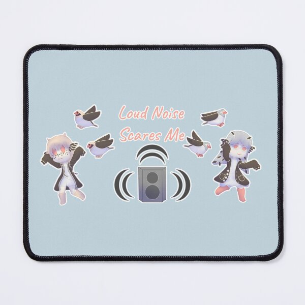 Item preview, "Loud Noise Scares Me" Quelea Bird Chibis designed and sold by CutesyChaos.