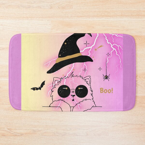 Item preview, Spooky cat designed and sold by Cookie Monster Designs.