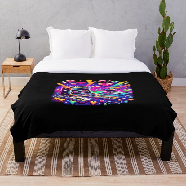 Item preview, Retro Beats and Neon Hearts designed and sold by M-ormin.