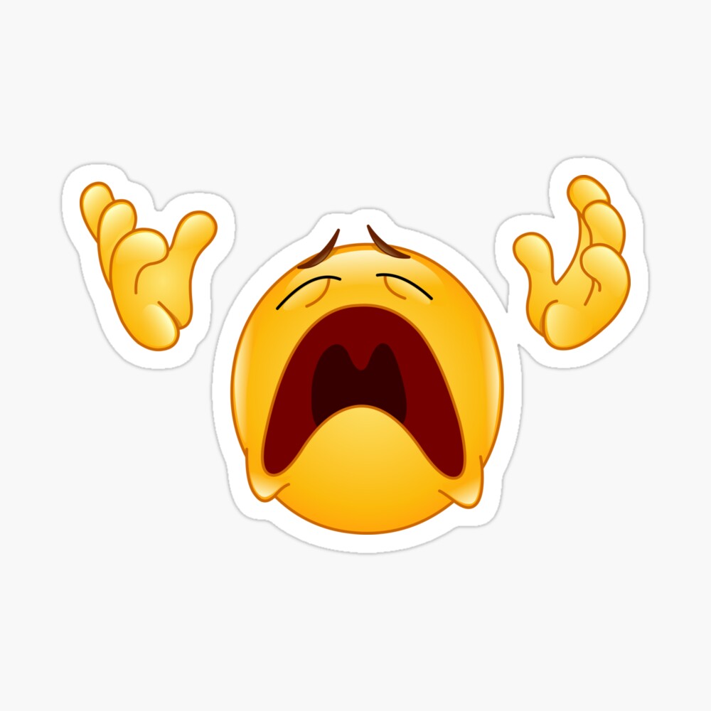Why God Why Emoticon Poster