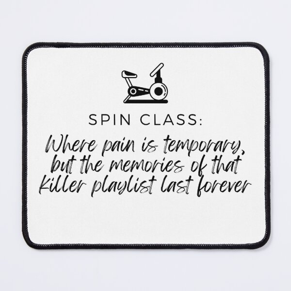Item preview, Spin Class Quote designed and sold by ArbitraryKiyo.