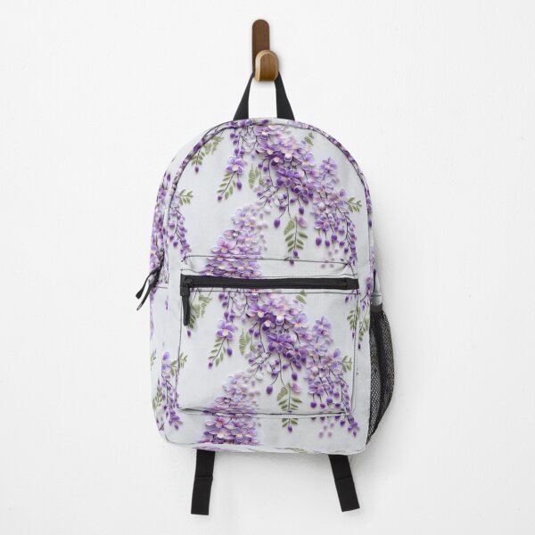 Item preview, Embroidered Wisteria Flowers designed and sold by SimoneBalman.