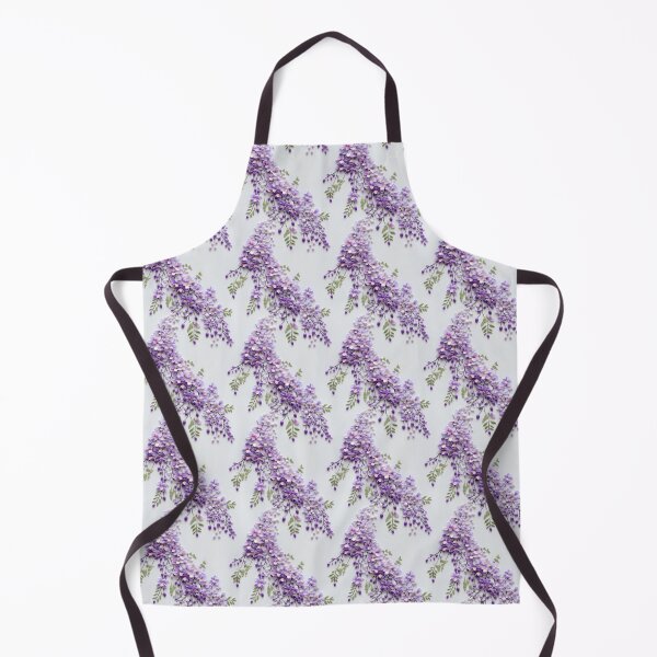 Item preview, Embroidered Wisteria Flowers designed and sold by SimoneBalman.