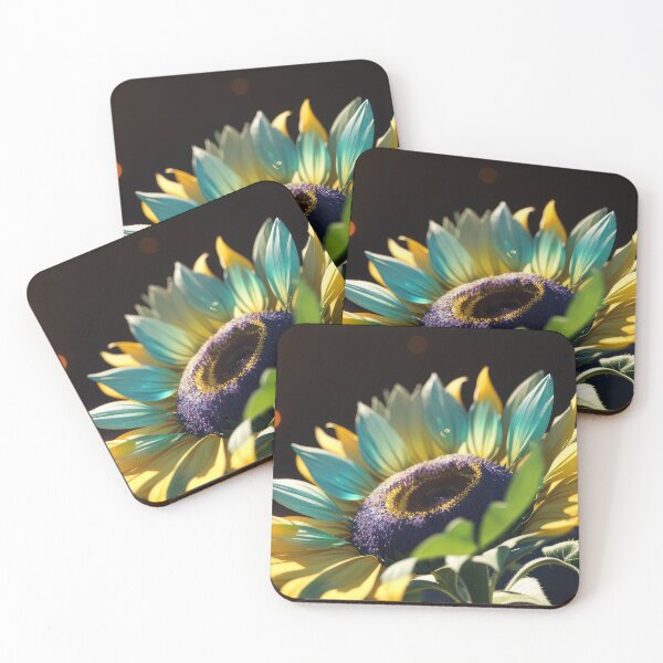 Item preview, Beauty of Sunflowers at Night designed and sold by iwzzuel.