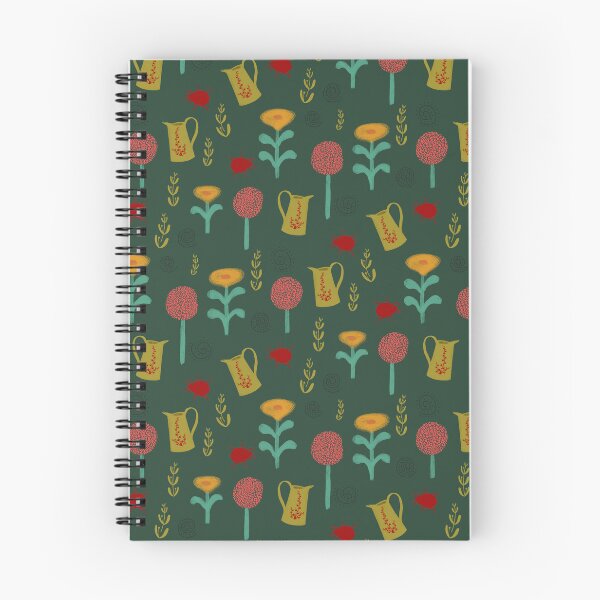 Item preview, Garden with Red Beetle Pattern  designed and sold by LenkaDesign.