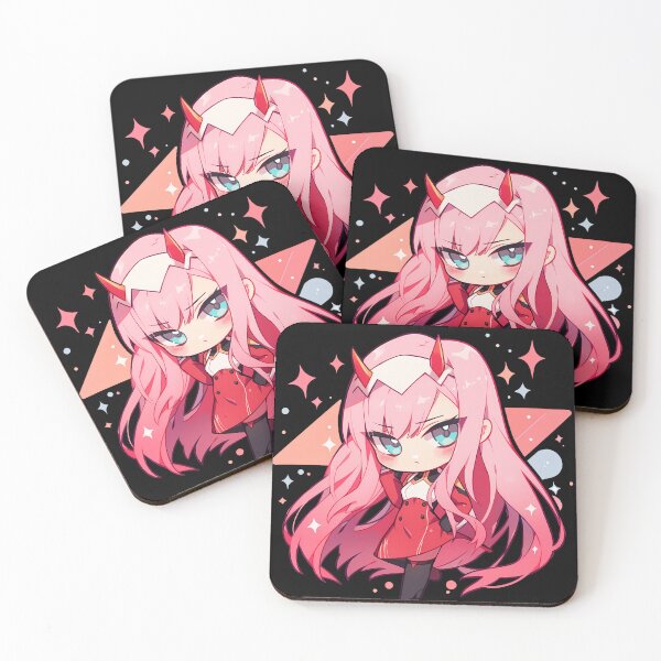 Item preview, Cute Anime Girl, Inspired by Zero Two designed and sold by PeachieGraphics.