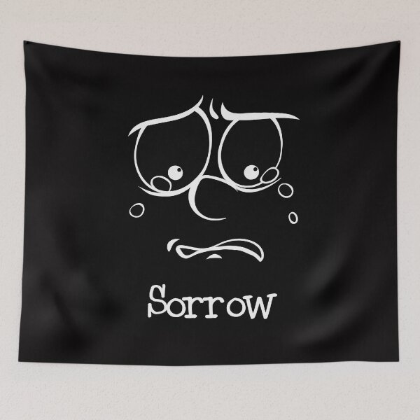 Item preview, Facetime Sorrow Face designed and sold by DEESprint.