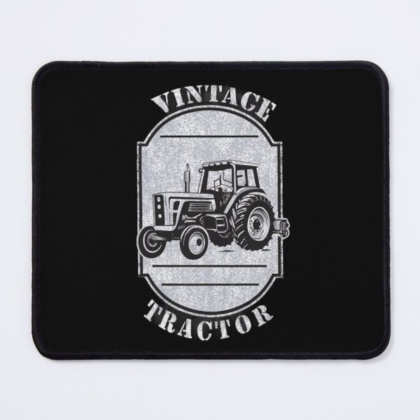 Item preview, Vintage Tractor Black And White #2 designed and sold by BlueGoldArt.